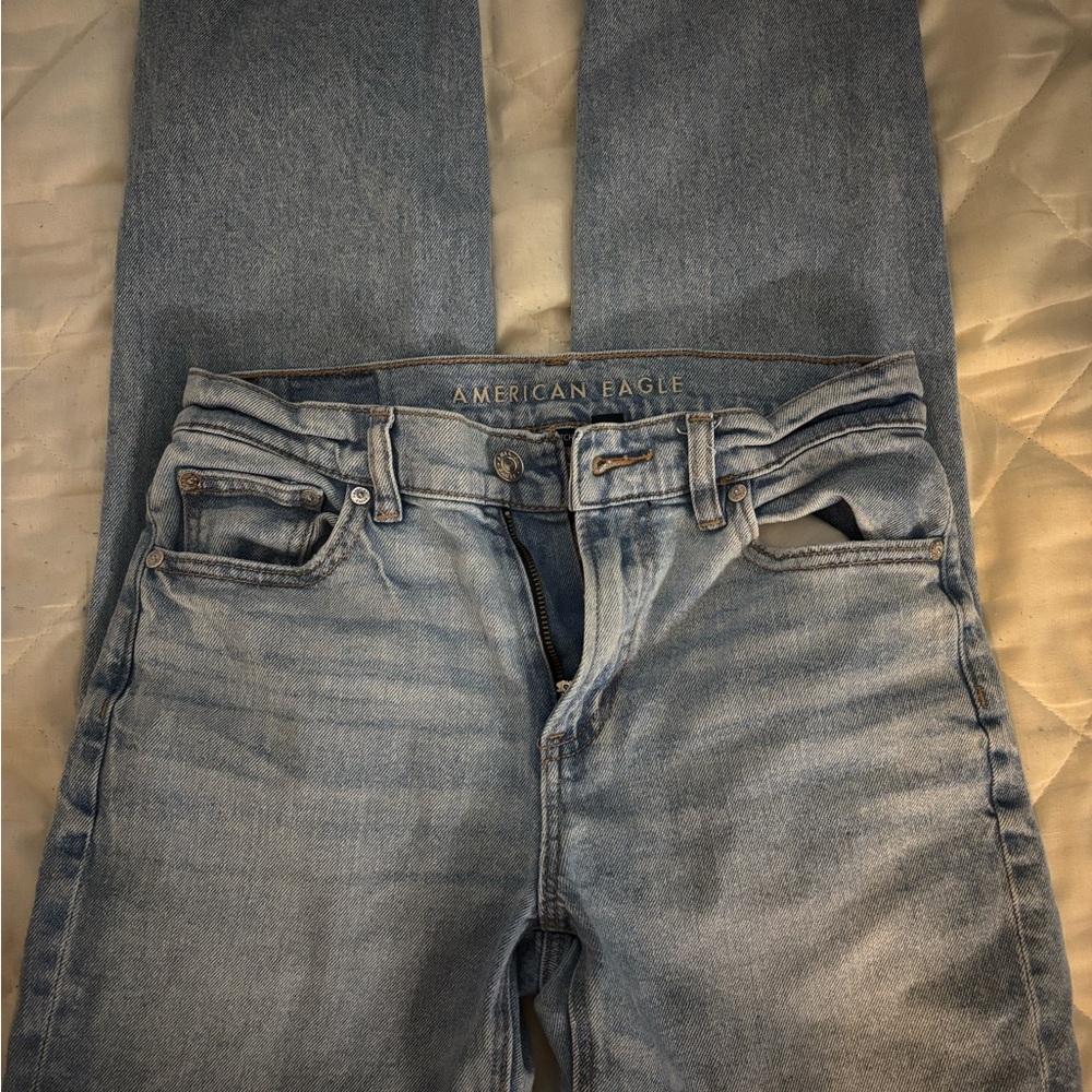 American Eagle Outfitters Light Blue Denim Jacket